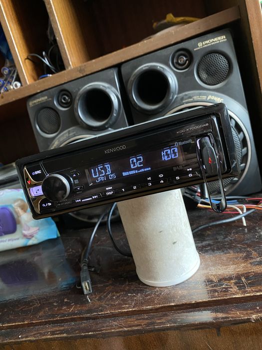 Kenwood KDC-X7000DAB -ВИСОК КЛАС - USB Bluetooth CD за кола сд радио