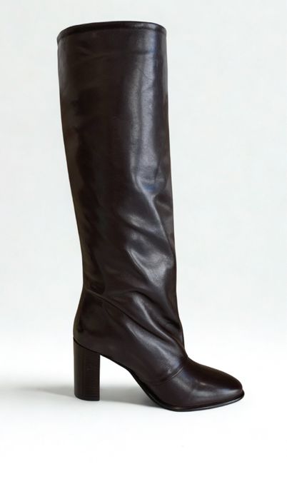 Дамски ботуши от агнешка кожа STELIO MALORI