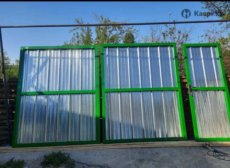 ворота с калиткой