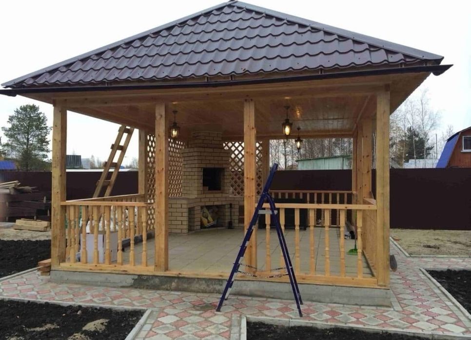 Vand foisoare de gradina pergole terase 3x4