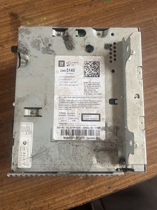cd600 color opel astra j