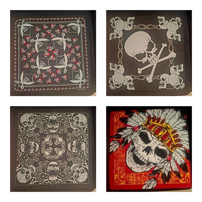 Batic / Bandana din bumbac cu imprimeu