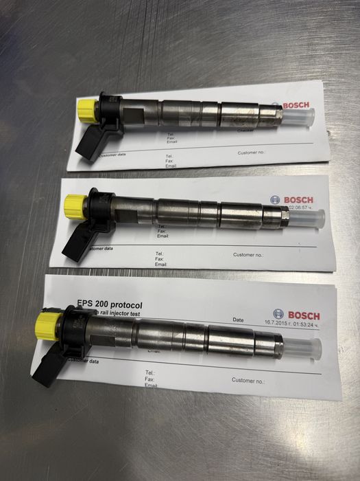 BOSCH дюзи 0445116024 за BMW N47 / N57 / M57 (тествани, готови за монтаж)