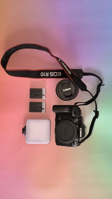Canon EOS R10 4K – Kit Complet Vlogging/Foto – Garanție 1 an – Ca Nou
