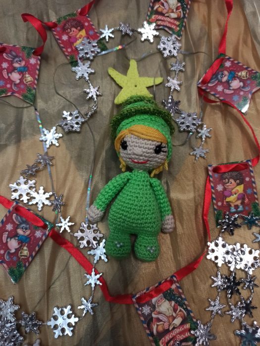 Новогодняя Ёлочка, амигуруми