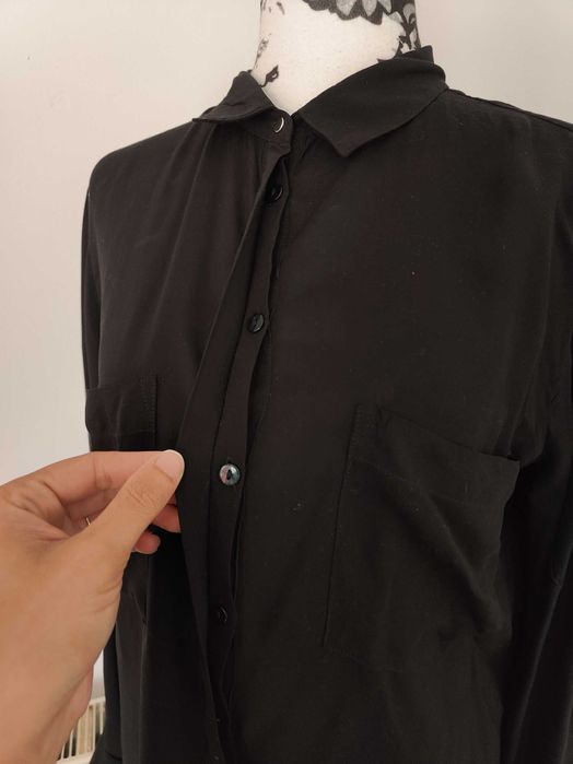 Cămașă damă neagră Camaïeu, mărimea 42 / XL