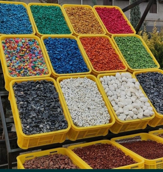 Oq tosh  galka kroshka Landshaft Dizayn N1