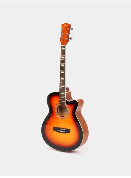 Akustik gitara 40 razmer. Chexol,mediator ichida