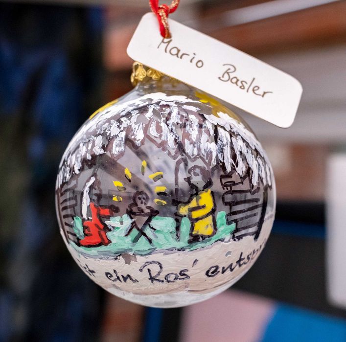 FC Bayern - Коледна топка с Автографи