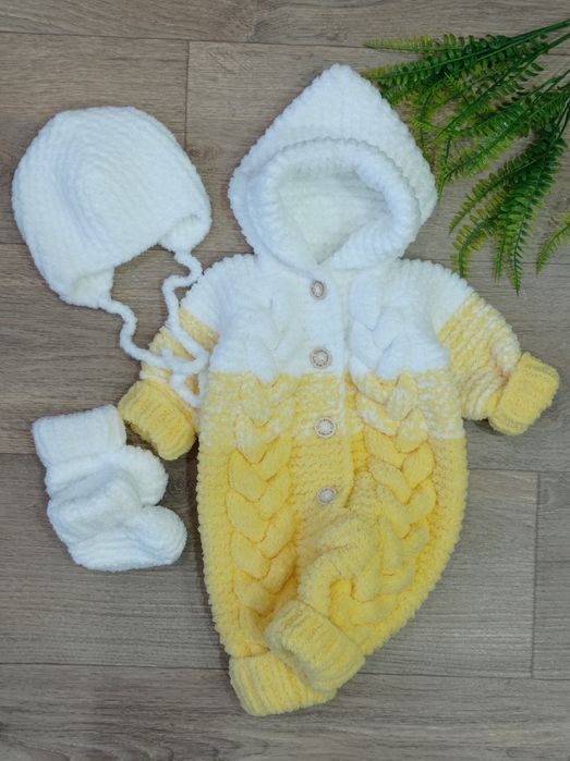 Вязаные комбинезоны