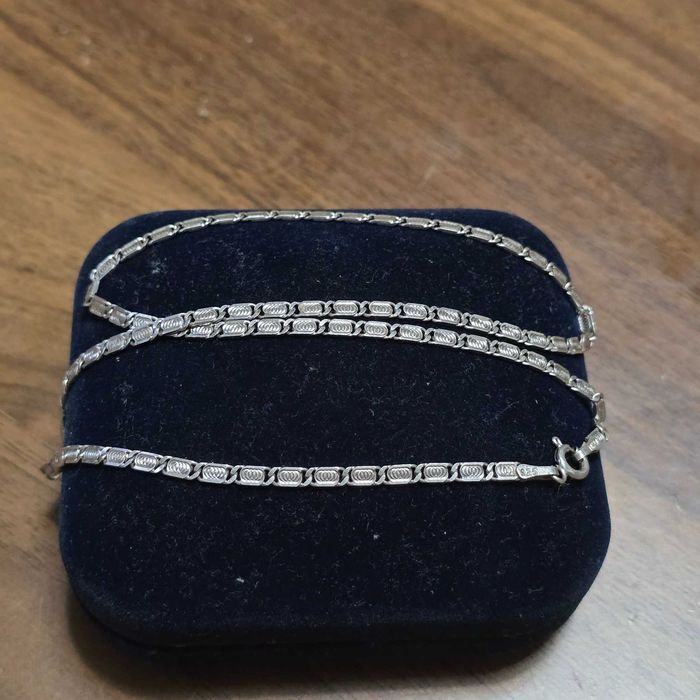 Сребърно синджирче 40 см