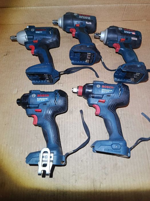 BOSCH Pistol IMPACT GDS 250-LI 18V-EC250 18V-300 GDX 18V-180 GDR18V160