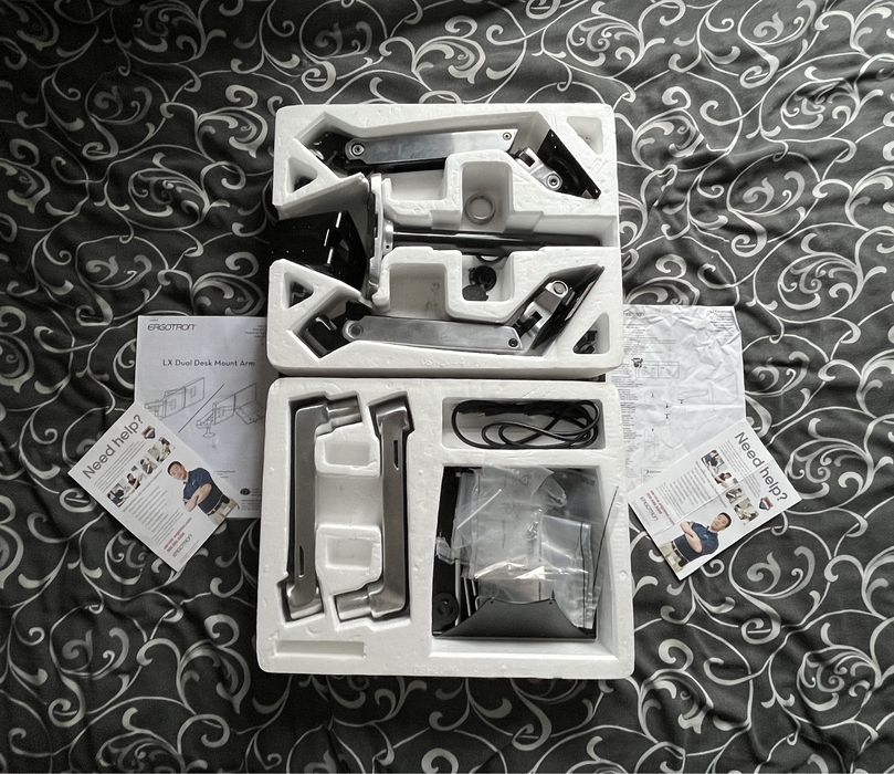 ERGOTRON LX Dual Desk Mount Arm