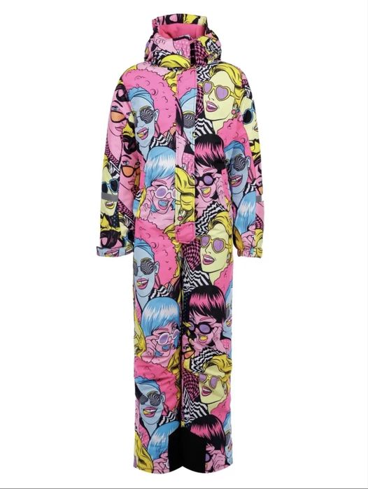 Зимний комбинезон для девочки 8-9 лет