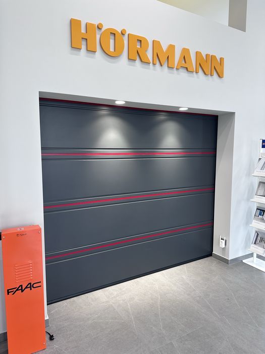 Секционные ворота, откатные ворота