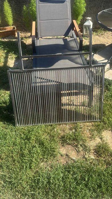 Grilaj inox alimentar-gratar caramida