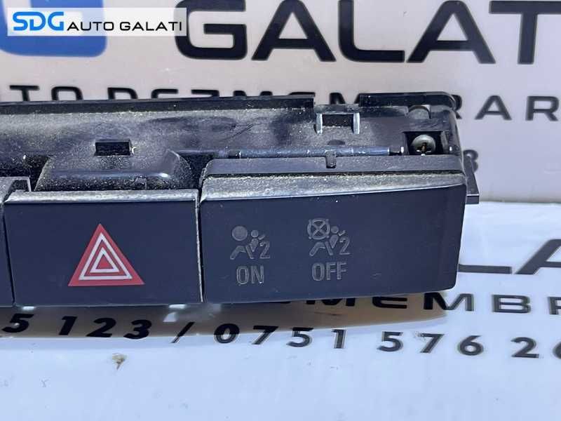 Panou Consola Buton Butoane Releu Avarie Avarii Blocare Deblocare Usi Portiere Opel Astra J 2009 - 2016 Cod 13311979 [D0513]
