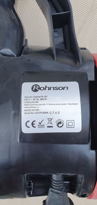 Rohnson R‑157 vacuum cleaner