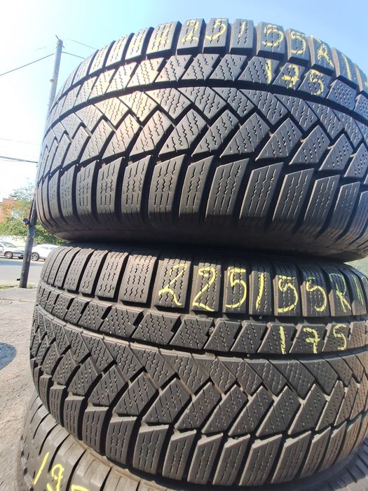 2 anvelope iarna 225/55r17 Continental ssr  rft runflat Montaj Gratuit
