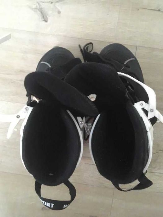 Role RCO reglabile 34-37, Alb/Negru, SS 308