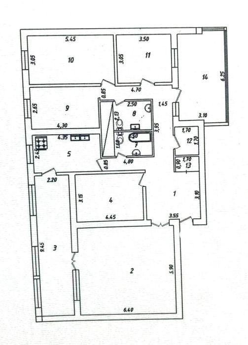 Квартира 5 комнат, 180м² Шайхантахурский район, Ассоциация банка