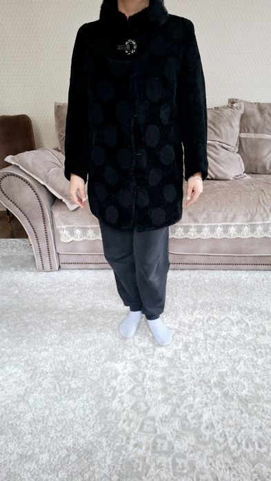 Шуба мутон натуральный