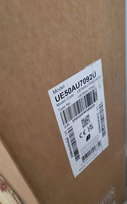 TV SIGILAT / Samsung LED Crystal Ultra HD 4K Smart 50" – 125 cm