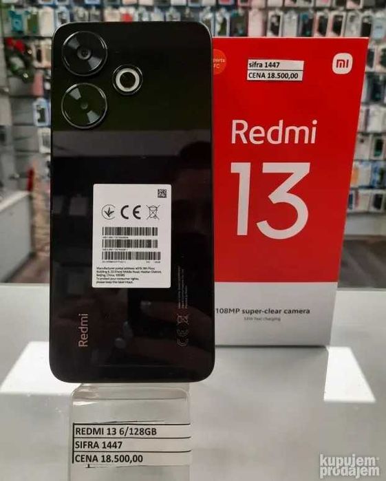 Redmi 13 6Gb RAM 128gb ROM