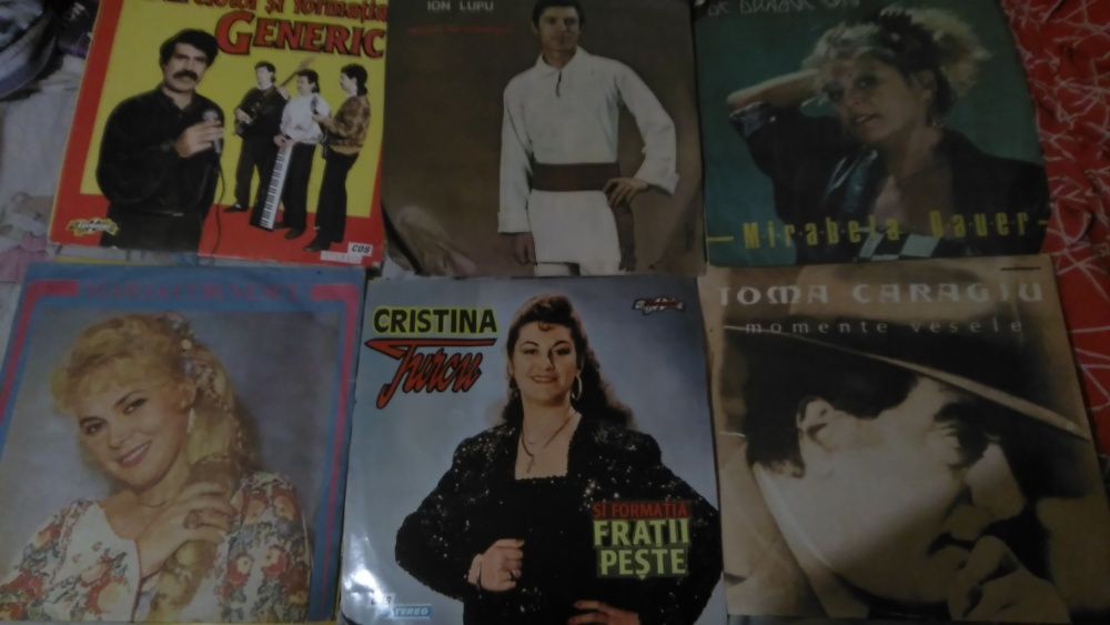 Discuri vinyl  vechi ,diferiți artiști, muzică clasică, folclor,