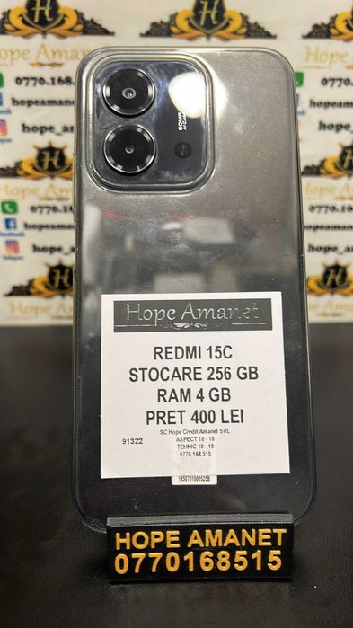 Hope Amanet P3 REDMI 15C 256GB / 4GB RAM