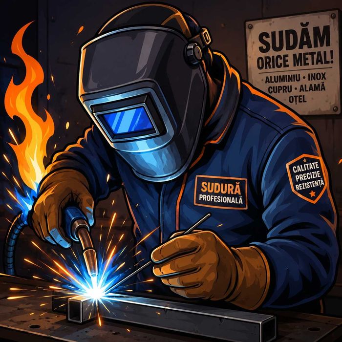 SUDURĂ PROFESIONALĂ – Aluminiu, Inox, Cupru, Alama, Otel | Calitate PREMIUM