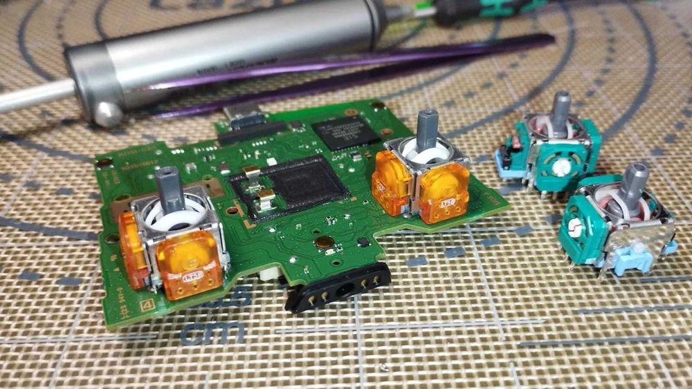 Remont gamepads (joystik) 4-5