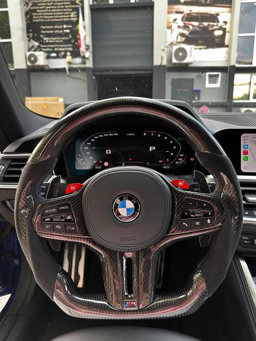 Volan BMW Carbon - Seria G - Incalzire - Traffic Jam - Vibratii