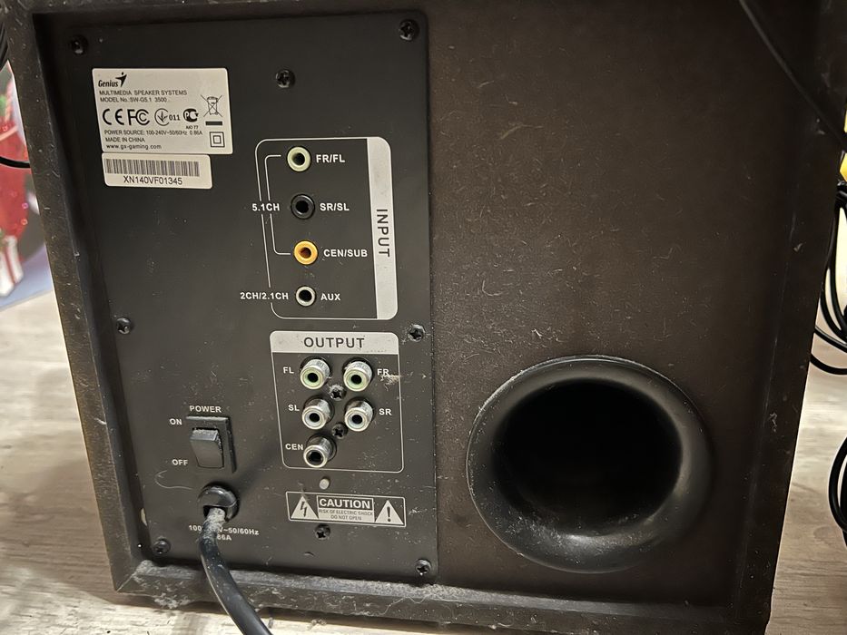 Тонколони с бас GX Gaming Genius