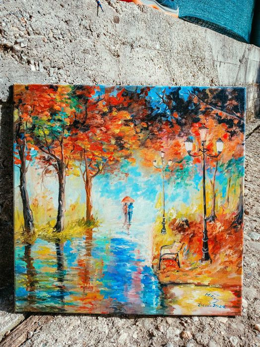 Lucrari pictura pe panza in ulei