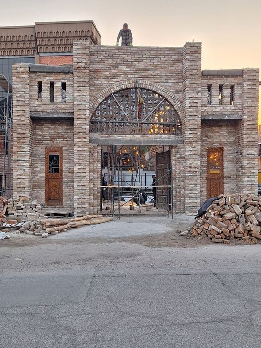 balkonga gʻishtkirpichblok fasad подрашивка  teramiz Уйкирамиз докулюч