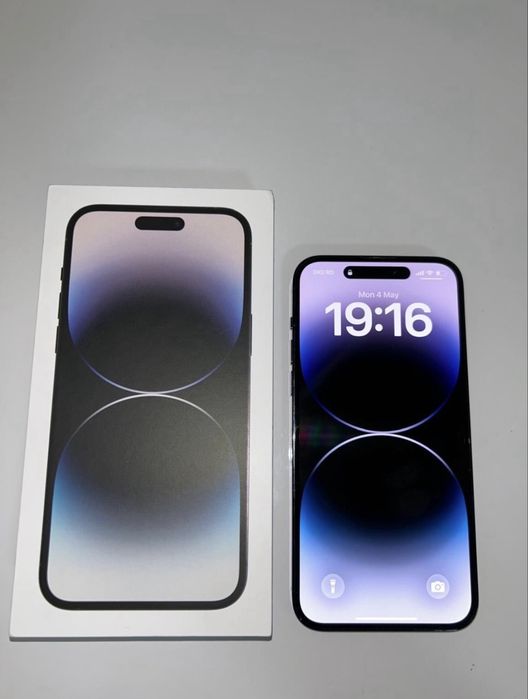 Vand iphone 14 pro max impecabil pachet complet  cu Esim