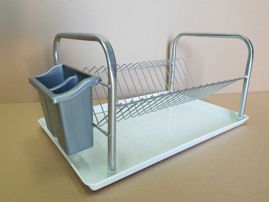 НОВИ! метален сушилник за чинии на 1, 2 и 3 етажа с кошничка