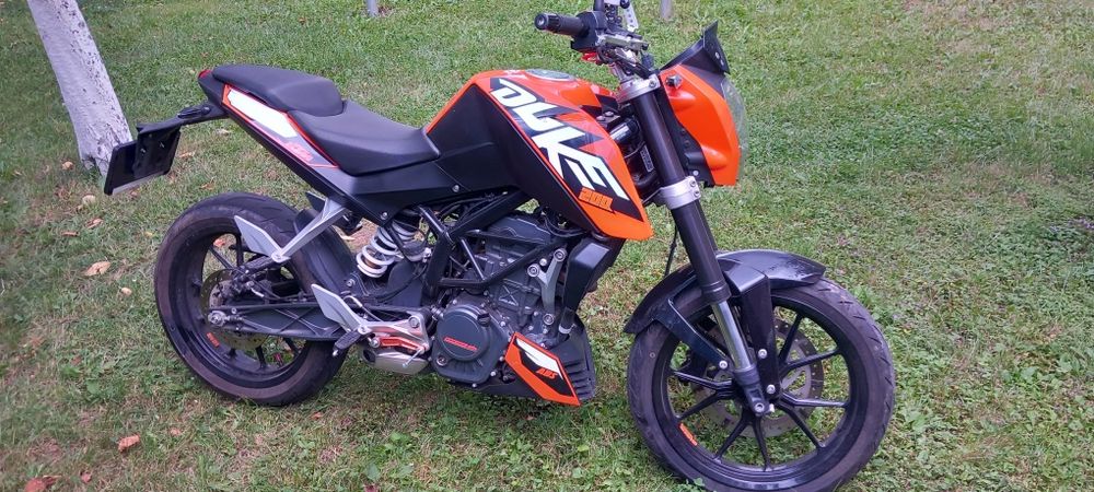 Vand motocicleta KTM