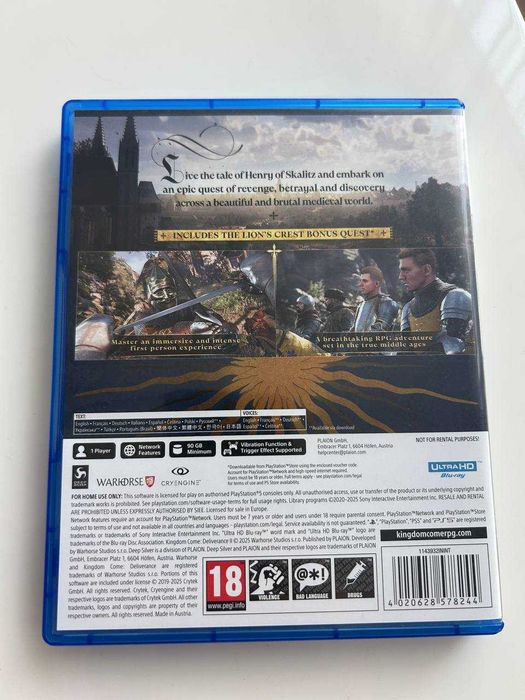 Kingdom Come Deliverance II – Day One Edition (PS5)