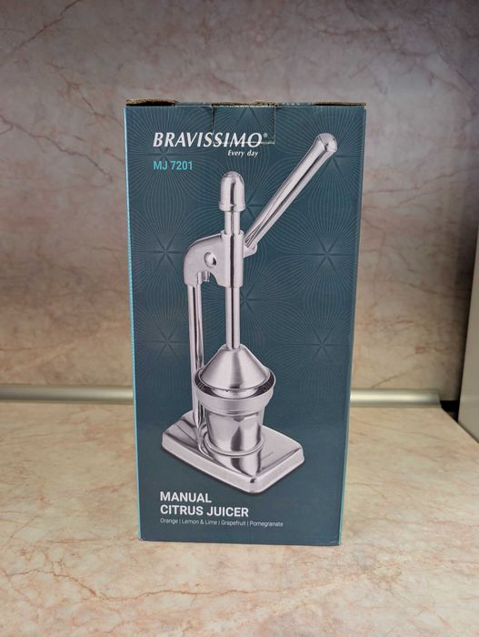 Ръчна цитрус преса Bravissimo MJ 7201 (чисто нова)