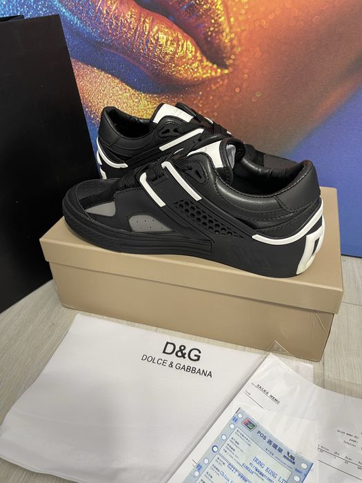 Adidasi Dolce Gabbana piele naturala 100% Full Box colectie noua
