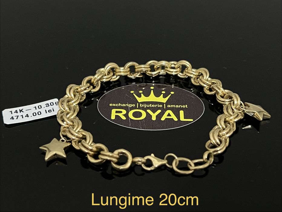 Bijuteria Royal CB: Bratara dama aur 14k 10,30gr