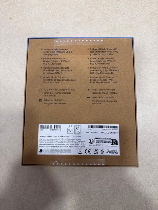 Amazon Kindle Colorsoft 16Gb Sigilata