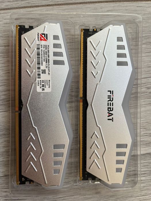 DDR 4 2x8GB 3600MHZ