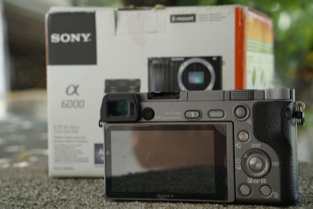 Sony A6000 (Silver Black Edition)