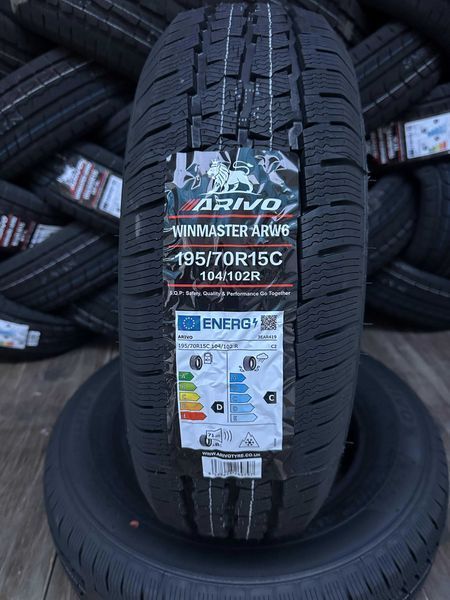 Нови Зимни Бусови Гуми Arivo Winmaster 195/70R15C 104/102R