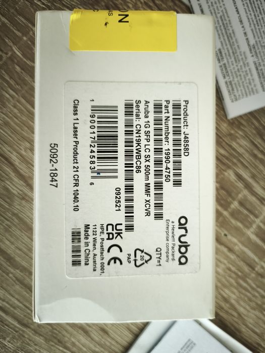 Мрежов суич HPE Aruba CX6000 24p + 4SFP, PoE+
