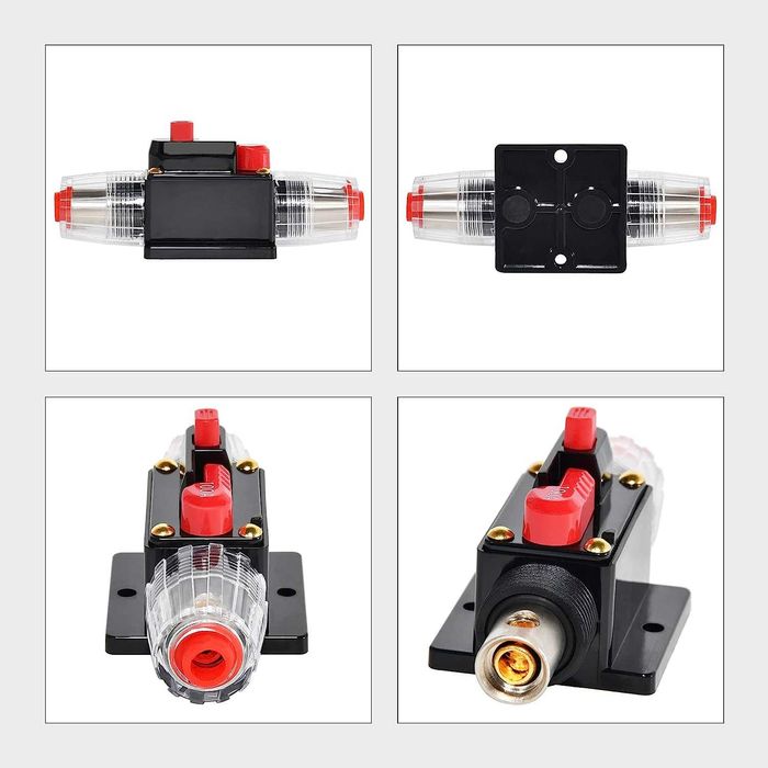 автоматичен авто предпазител, прекъсвач, бушон, 12V-24V, 20A-100A