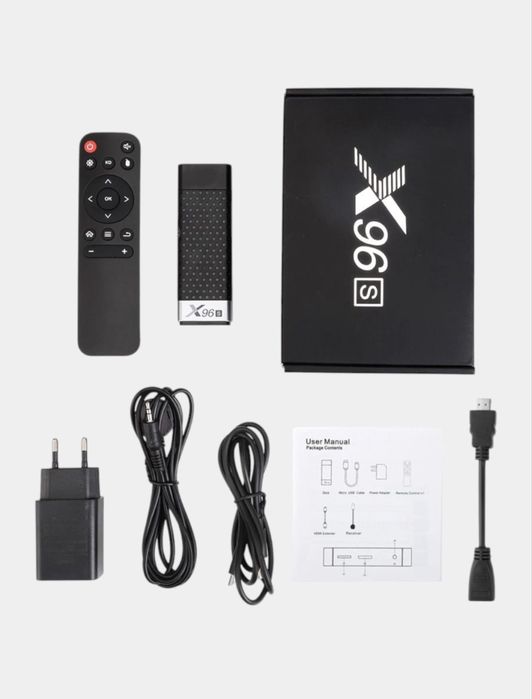 Смарт тв приставка X96s stick